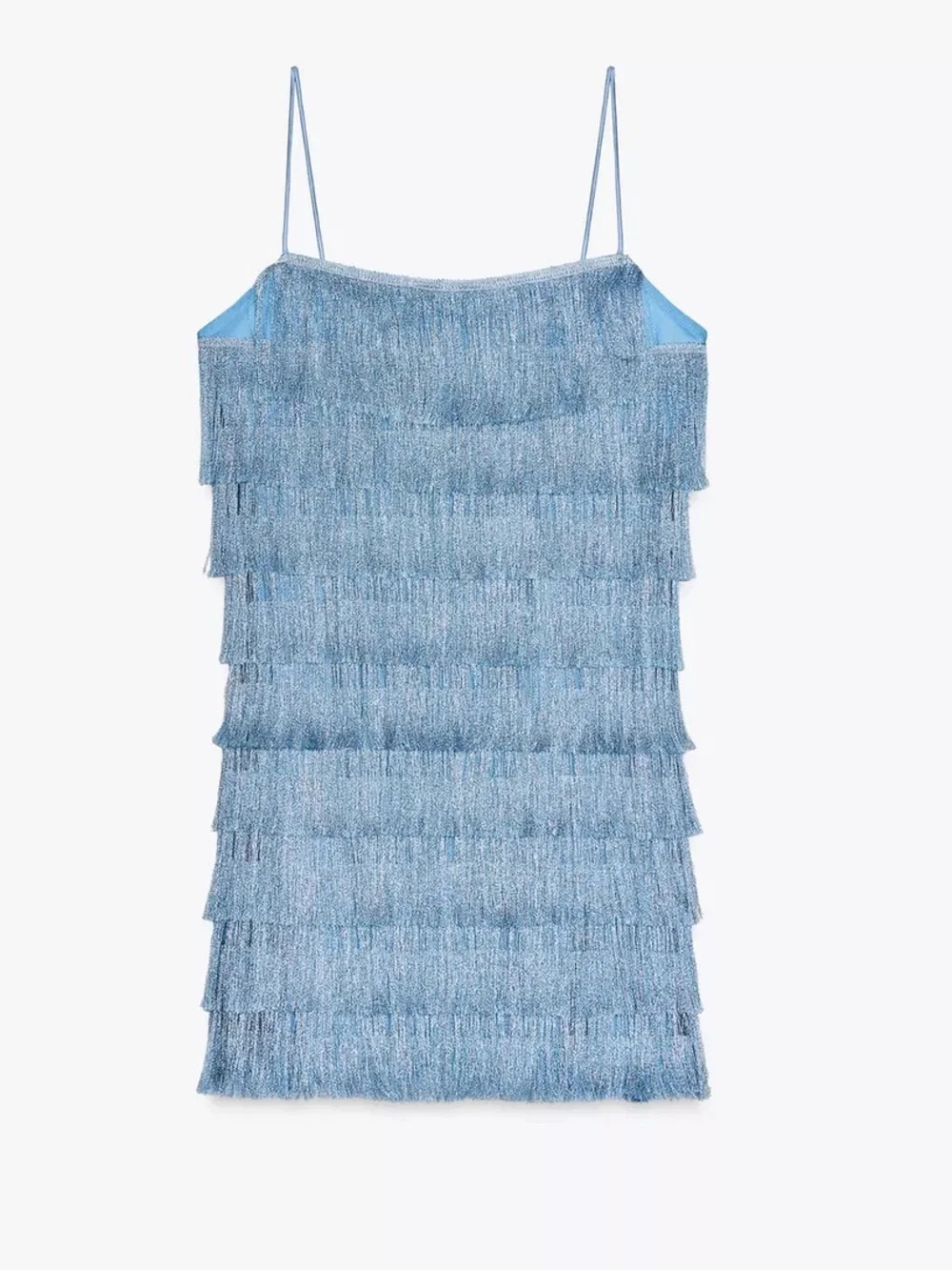 Zara Fringed Mini Dress - Picture 11 of 16